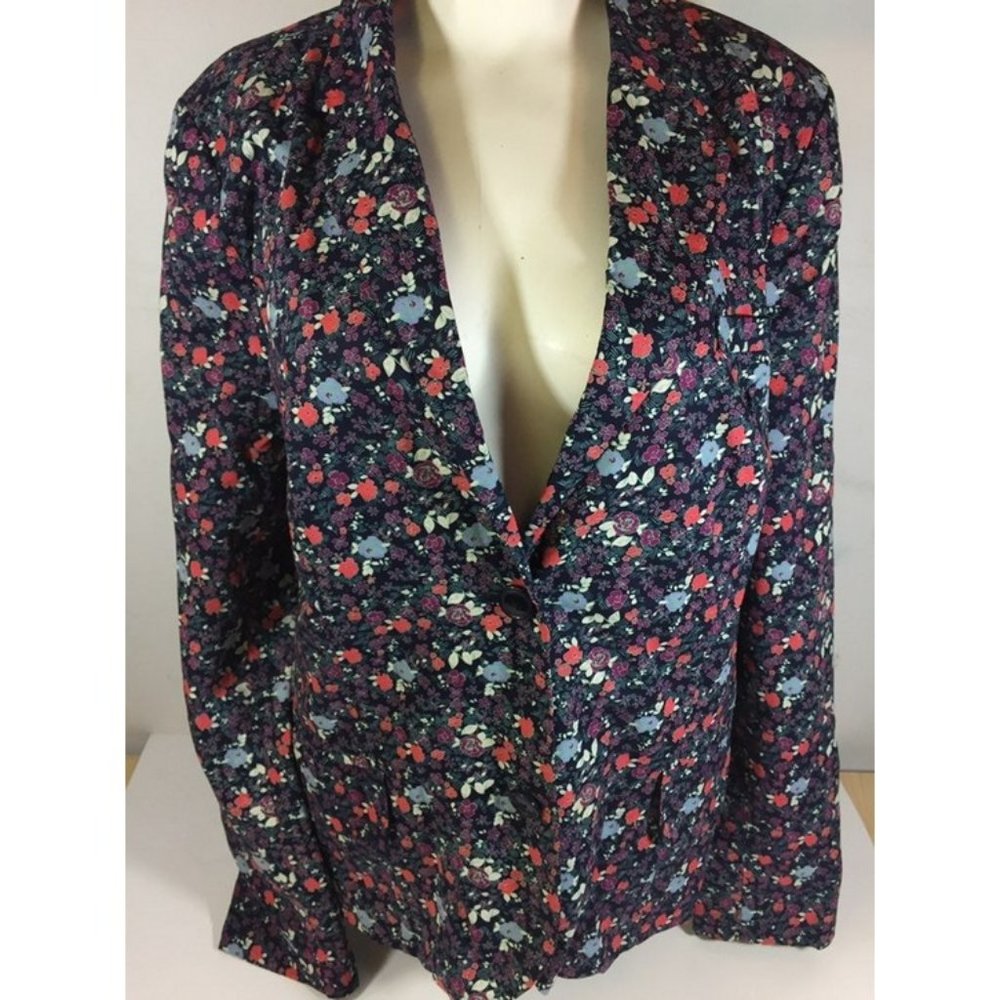 Gap flower blazer size 12